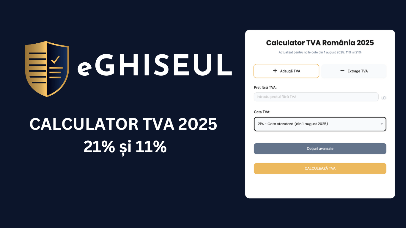 calculator tva 21% si 11% 2025